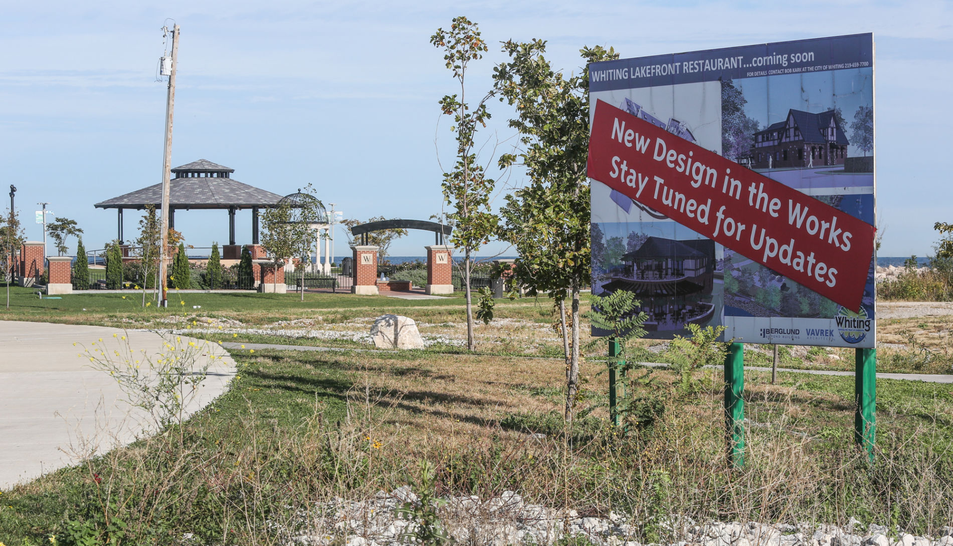 The City of Whiting plans to build a restaurant and banquet hall at Whiting Park